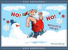 e-Kartka Darmowe kartki elektroniczne z tag: Pocztówki elektroniczne na Boże Narodzenie Kartka z Mikołajem, kartki internetowe, pocztówki, pozdrowienia