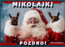 e-Kartka Darmowe kartki elektroniczne z tag: Kartki na święta Mikołajkowe pozdro, kartki internetowe, pocztówki, pozdrowienia