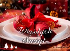 e-Kartka Darmowe kartki elektroniczne z tag: Święty Mikołaj Przy świątecznym stole ..., kartki internetowe, pocztówki, pozdrowienia
