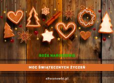 e-Kartka Darmowe kartki elektroniczne z tag: Gwiazdka Moc świątecznych życzeń!, kartki internetowe, pocztówki, pozdrowienia