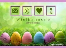 e-Kartka Darmowe kartki elektroniczne z tag: Pocztówki elektroniczne na Wielkanoc Malowane jaja, kartki internetowe, pocztówki, pozdrowienia