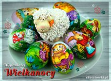 e-Kartka Darmowe kartki elektroniczne z tag: Pocztówki elektroniczne na Wielkanoc Wspaniałej Wielkanocy, kartki internetowe, pocztówki, pozdrowienia