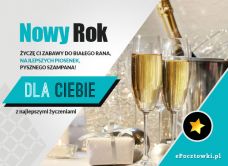e-Kartka Darmowe kartki elektroniczne z tag: eKartka noworoczna Pysznego szampana!, kartki internetowe, pocztówki, pozdrowienia