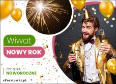 e-Kartka Darmowe kartki elektroniczne z tag: Kartki darmowe Szampańskie życzenia na Nowy Rok, kartki internetowe, pocztówki, pozdrowienia