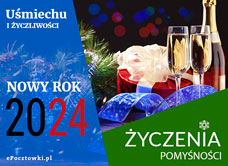 e-Kartka Darmowe kartki elektroniczne z tag: eKartka noworoczna Życzenia na Nowy Rok 2024, kartki internetowe, pocztówki, pozdrowienia