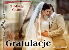e-Kartka Kartki Ślubne Gratulacje!, kartki internetowe, pocztówki, pozdrowienia