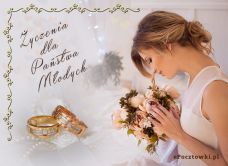 e-Kartka Kartki Ślubne Życzenia dla Państwa Młodych, kartki internetowe, pocztówki, pozdrowienia