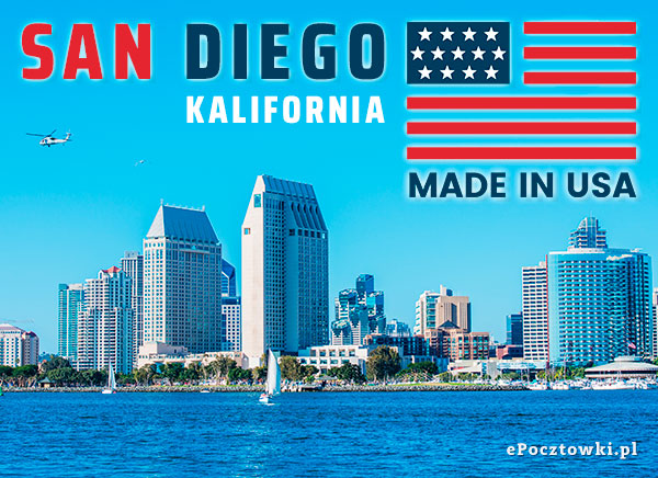 e-kartka z San Diego