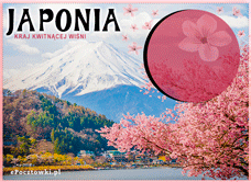 e-Kartka  Kraj kwitnącej wiśni, kartki internetowe, pocztówki, pozdrowienia