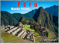 eKartki Państwa, Miasta Peru - Machu Picchu, 