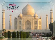 e-Kartka Kartki Elektroniczne Tadż Mahal - Budowla miłości, kartki internetowe, pocztówki, pozdrowienia