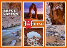 e-Kartka Darmowe kartki elektroniczne z tag: Kartki państwa Utah - Bryce Canyon, kartki internetowe, pocztówki, pozdrowienia