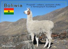 eKartki Państwa, Miasta Zapragnij zwiedzić Boliwię, 