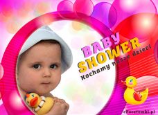 e-Kartka Kartki Dzień Dziecka Baby Shower, kartki internetowe, pocztówki, pozdrowienia