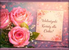 e-Kartka Darmowe e-kartki Romantyczny gest - Kwiaty dla Ciebie, kartki internetowe, pocztówki, pozdrowienia