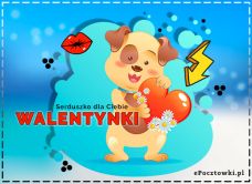 e-Kartka Darmowe kartki elektroniczne z tag: Kartki miłość z życzeniami Walentynkowe serduszko, kartki internetowe, pocztówki, pozdrowienia