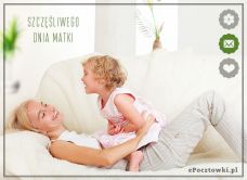 e-Kartka Darmowe kartki elektroniczne z tag: Kartki na Dzień Matki z życzeniami Szczęśliwego Dnia Matki, kartki internetowe, pocztówki, pozdrowienia