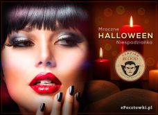 e-Kartka Kartki Halloween Mroczne Halloween, kartki internetowe, pocztówki, pozdrowienia