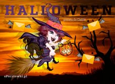 e-Kartka Darmowe kartki elektroniczne z tag: e-Kartki na Halloween Poczta na Halloween, kartki internetowe, pocztówki, pozdrowienia