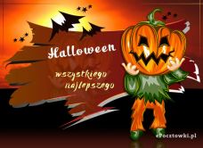 e-Kartka Kartki Halloween Życzenia z okazji Halloween, kartki internetowe, pocztówki, pozdrowienia