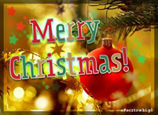 eKartki Boże Narodzenie Merry Christmas, 