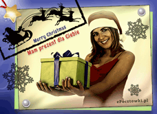 eKartki Boże Narodzenie Mam prezent dla Ciebie, 