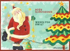 e-Kartka  Radosny Mikołaj, kartki internetowe, pocztówki, pozdrowienia
