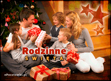 e-Kartka Darmowe kartki elektroniczne z tag: Święty Mikołaj Rodzinne święta, kartki internetowe, pocztówki, pozdrowienia