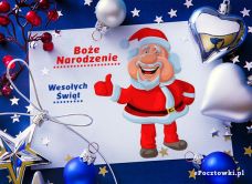 e-Kartka Darmowe kartki elektroniczne z tag: Darmowe kartki świąteczne Wesoły Mikołaj!, kartki internetowe, pocztówki, pozdrowienia