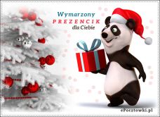 e-Kartka Darmowe kartki elektroniczne z tag: e Pocztówki Boże Narodzenie Wymarzony prezencik dla Ciebie, kartki internetowe, pocztówki, pozdrowienia