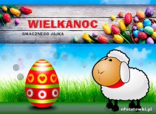 e-Kartka Darmowe kartki elektroniczne z tag: Pocztówki elektroniczne na Wielkanoc Wielkanocne jajo, kartki internetowe, pocztówki, pozdrowienia