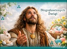 e-Kartka Darmowe kartki elektroniczne z tag: Kartki wielkanocne religijne Błogosławionych Świąt!, kartki internetowe, pocztówki, pozdrowienia