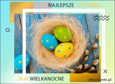 e-Kartka Kartki Wielkanoc Jaja wielkanocne, kartki internetowe, pocztówki, pozdrowienia