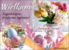 e-Kartka Darmowe kartki elektroniczne z tag: Kartki elektroniczne na Wielkanoc Kartka - Wielkanocne życzenia, kartki internetowe, pocztówki, pozdrowienia