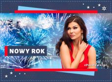 e-Kartka Kartki Nowy Rok Noworoczne wystrzały, kartki internetowe, pocztówki, pozdrowienia